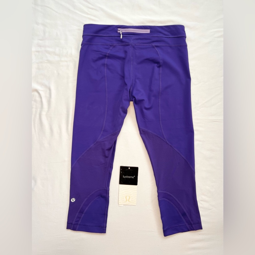 Lululemon Run Inspire Crop Bruised Berry
